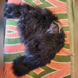 Shein furry cropped shrug